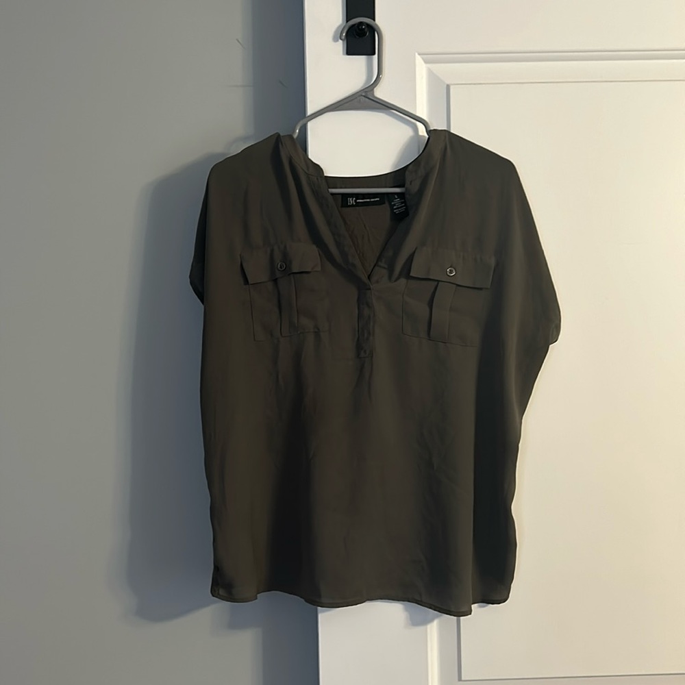 INC Work Blouse - Picture 2 of 4